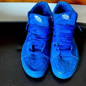 Hi-top,blue Van and a size 6(boys)